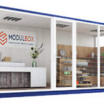 office from a sea container