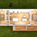 layout in a 12 meter container