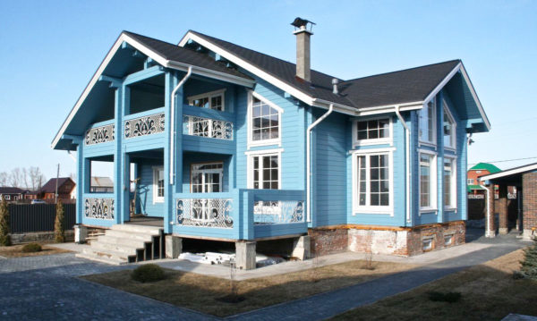 matched color when painting the house