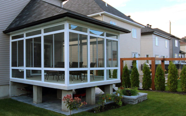 How to arrange an extension to a house