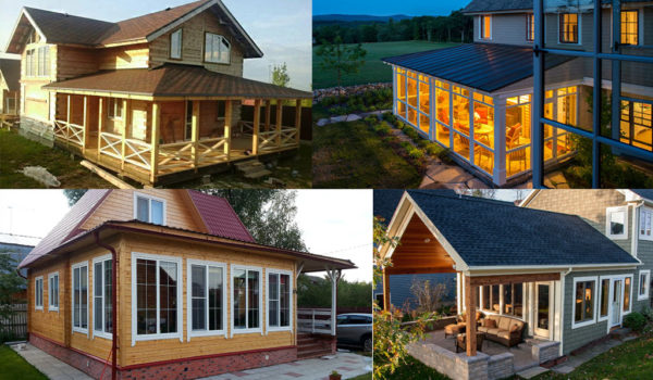 types of extensions to the house