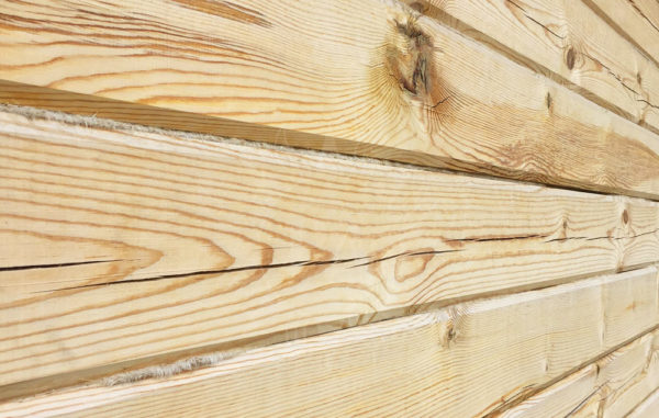 untreated timber at home