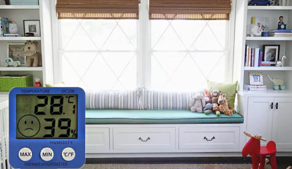 humidity in the baby's room
